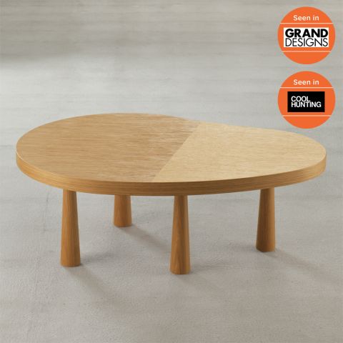 Verge coffee table in oak