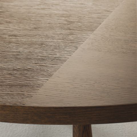 Verge coffee table in dark stained oak